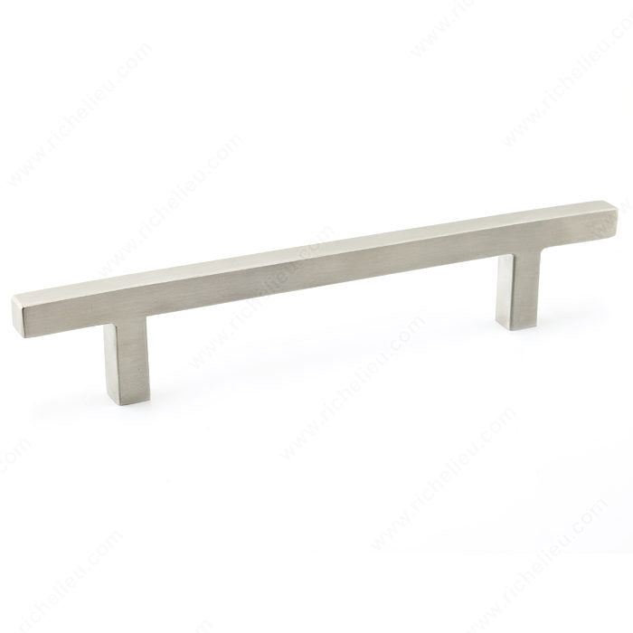 Richelieu BP32196170 Modern Stainless Steel Pull - 321, 3 25/32 in, 6 5/16 in