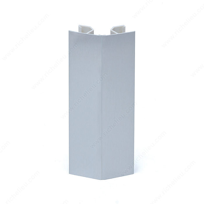 Richelieu 7225100174 Corner - Variable Angle, Polished Aluminum, 3 15/16 in