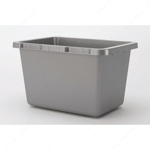 Richelieu RV206 Rev-A-Shelf bins for RAS Bins System, White, 20 qt, 8 3/8 in, 14 1/4 in, 15 in, Polymer