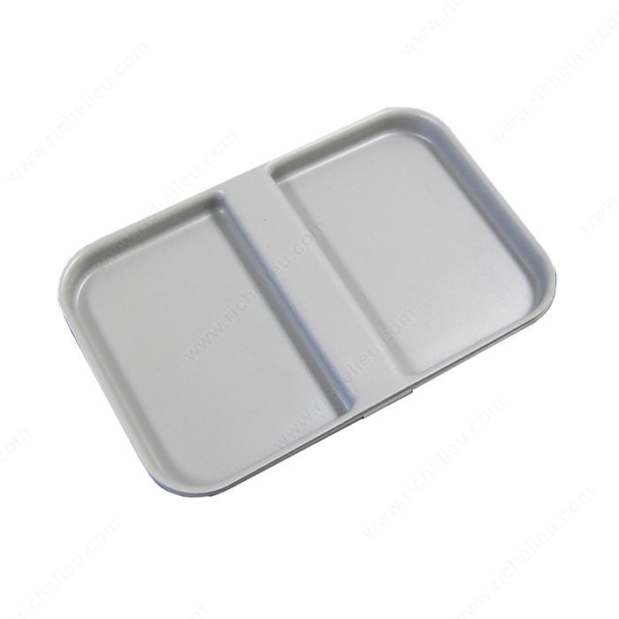 Richelieu 5670100 Lids for One2Four, One2Five, and One2Seven Bins, Gray, 5 9/16 in, 8 5/16 in
