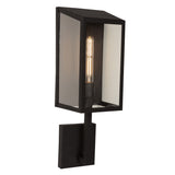 Sonesta Outdoor Wall Light - Black / 22.00