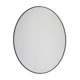 Reflections Round LED Sleek Wall Mirror