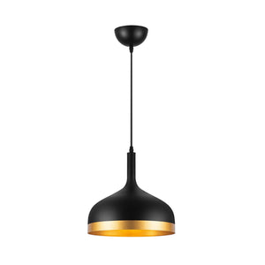Dash Pendant - Black & Gold / 12.00
