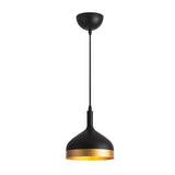 Dash Pendant - Black & Gold / 8.00