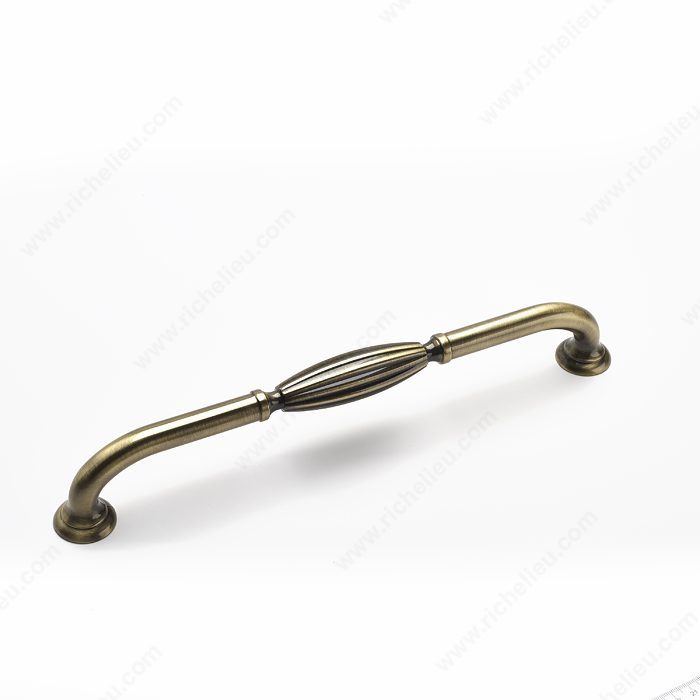 Richelieu BP82718AE Traditional Metal Appliance Pull - 8271