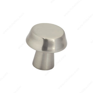 Richelieu BP1894027195 Modern Metal Knob - 1894, Brushed Nickel