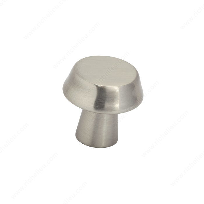 Richelieu BP1894027195 Modern Metal Knob - 1894, Brushed Nickel