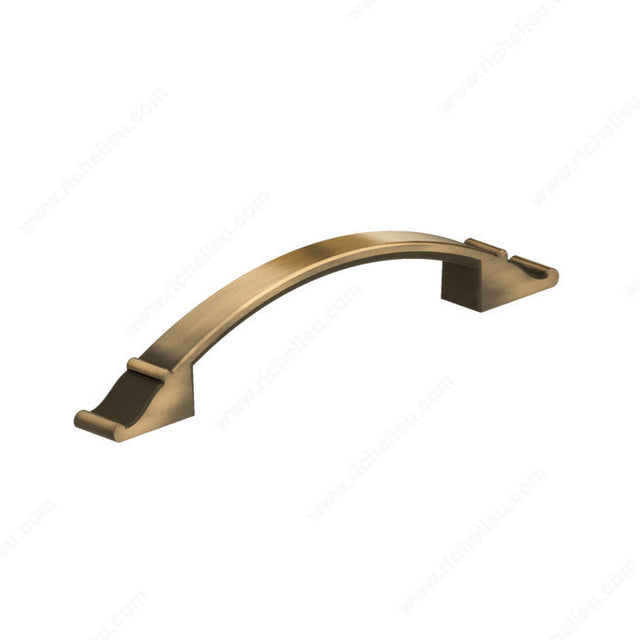 Richelieu BP260676CBRZ Traditional Metal Pull - 2606, Chocolate Bronze, 3 in, 4 29/32 in, 9/16 in, 8/32 in x 25 mm (included)