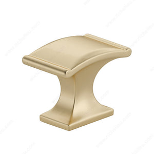 Richelieu BP260637160 Traditional Metal Knob - 2606, Satin Brass