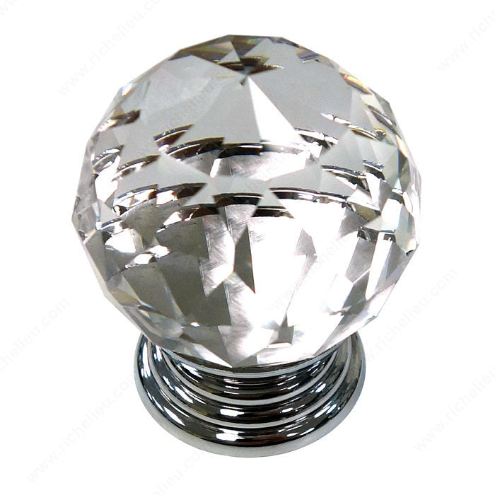 Richelieu BP100884014011 Eclectic Acrylic Knob - 10088