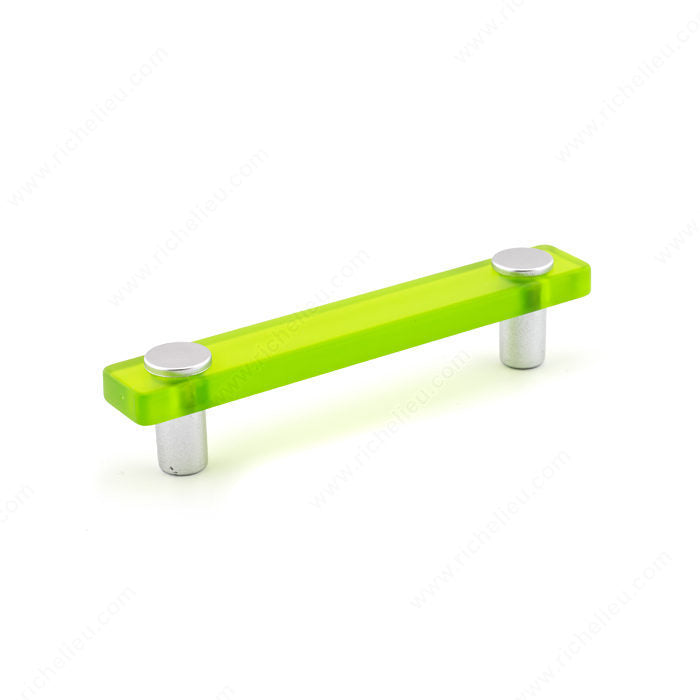 Richelieu BP1225076119 Eclectic Plastic Pull - 1225, Frosted Green