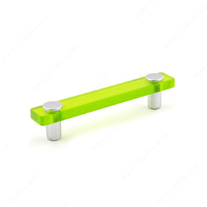 Richelieu BP1225076119 Eclectic Plastic Pull - 1225, Frosted Green
