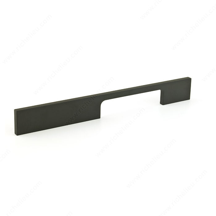 Richelieu BP72064195 Modern Aluminum Pull - 720, Brushed Nickel, 2 17/32 in, 2 29/32 in