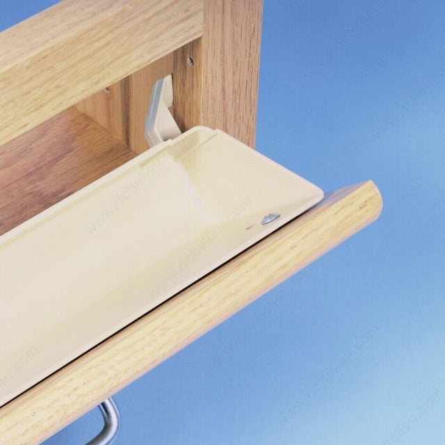 Richelieu 656211301 Rev-A-Shelf molded Trays with Stop, 12 1/2 in, 11 1/2 in