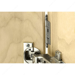Richelieu 5201AE Classic Brass Bifold Hinge - 5201, Antique English, AE