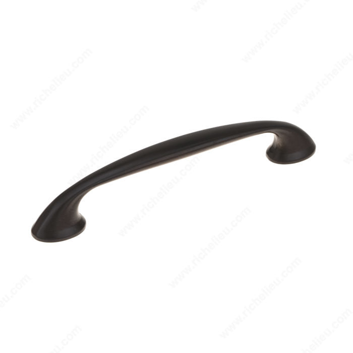 Richelieu BP7226128HBRZ Transitional Metal Pull - 7226, Honey Bronze, 5 1/32 in, 6 3/32 in
