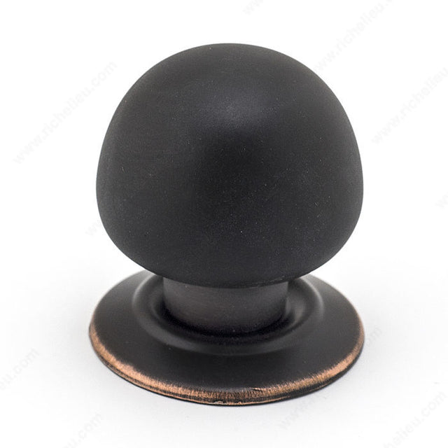 Richelieu BP460ORB Functional Metal Knob - 460, Oil-Rubbed Bronze