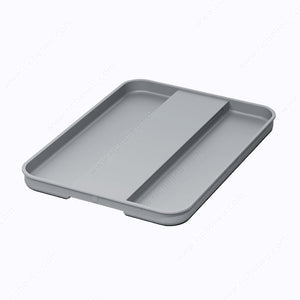 Richelieu 5670100 Lids for One2Four, One2Five, and One2Seven Bins, Gray, 5 9/16 in, 8 5/16 in