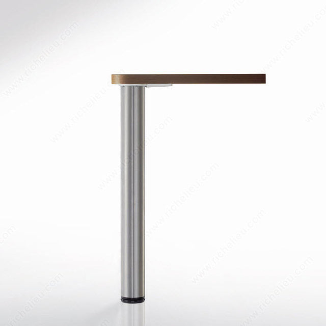 Richelieu 620120170 1020 mm (40-1/8'') - Adjustable Table Leg - 6201, Stainless Steel