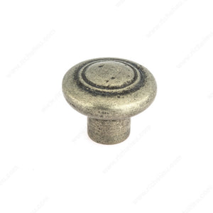 Richelieu COKN138C3CPB Traditional Bronze Knob - C3, Copper Bronze, 1 3/8 in, 21/32 in