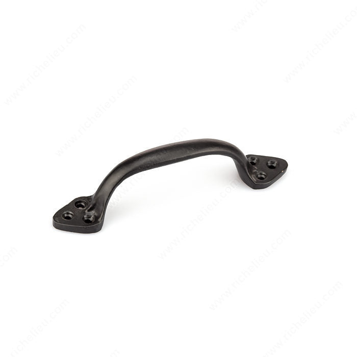 Richelieu BP9465150900 Traditional Forged Iron Pull - 9465, 5 29/32 in, 6 11/16 in, 1 1/4 in