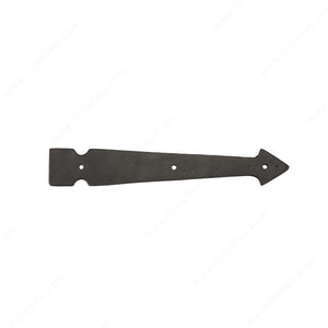 Richelieu BP9543206900 Traditional Decorative False Hinge for Barn Door - 9543