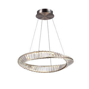 Stella Pendant - Satin Nickel / 23.75