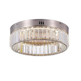 Stella LED Flush Mount - Satin Nickel / 13.75