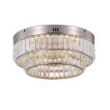 Stella LED Flush Mount - Satin Nickel / 15.74