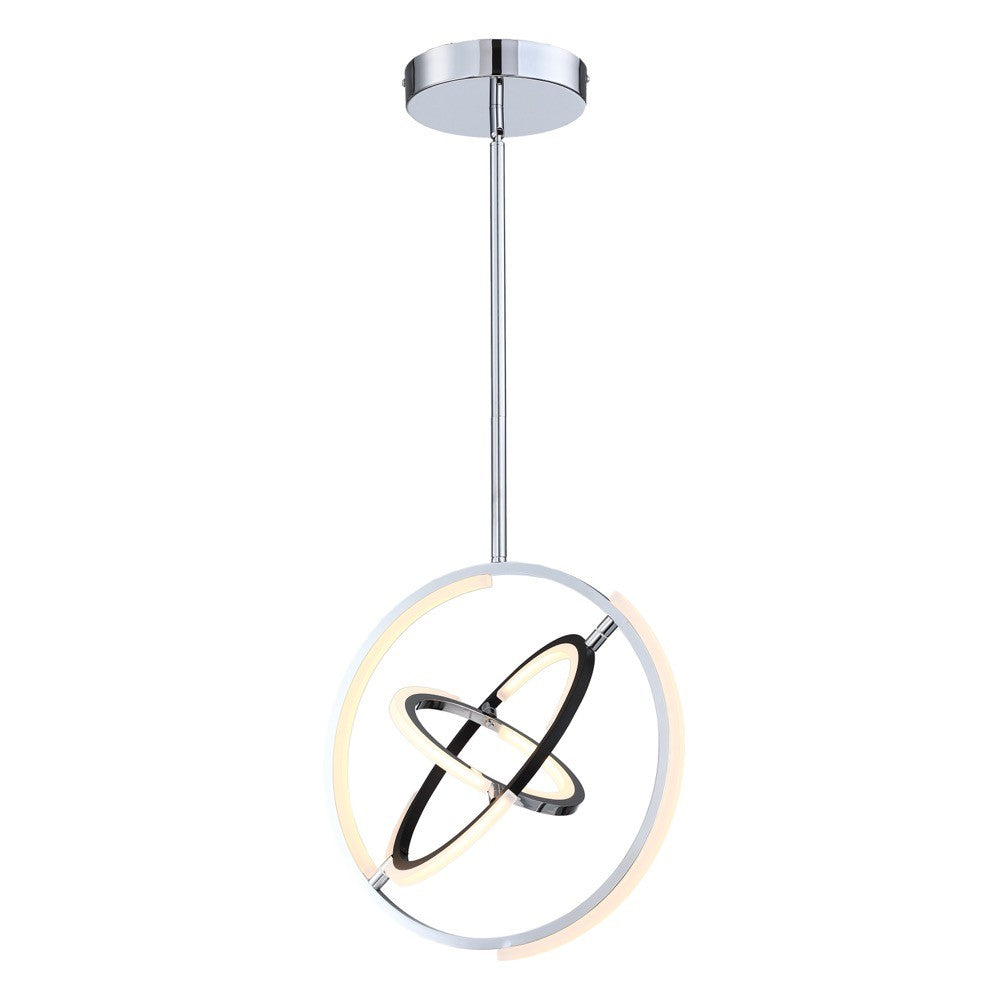 Trilogy Pendant - Polished Nickel / 17.00