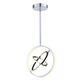 Trilogy Pendant - Polished Nickel / 17.00
