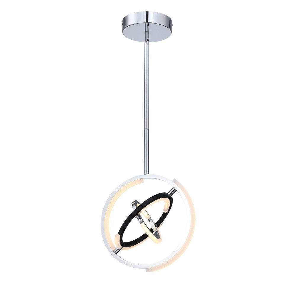 Trilogy Pendant - Polished Nickel / 13.00