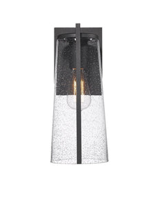 Portofino Outdoor Wall Light - Black / 14.00