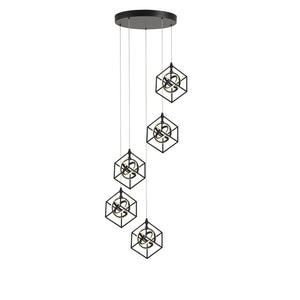 Tulip Pendant - Matte Black / 24.00