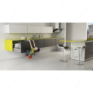 Richelieu 651001619 Libra BS - Complete Set of Hardware for 1 Suspended Cabinet