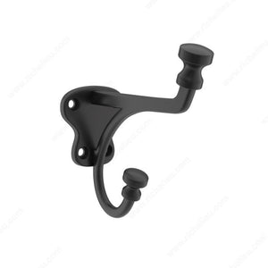 Richelieu 77129BAG Classic Metal Hook - 771, Matte Black