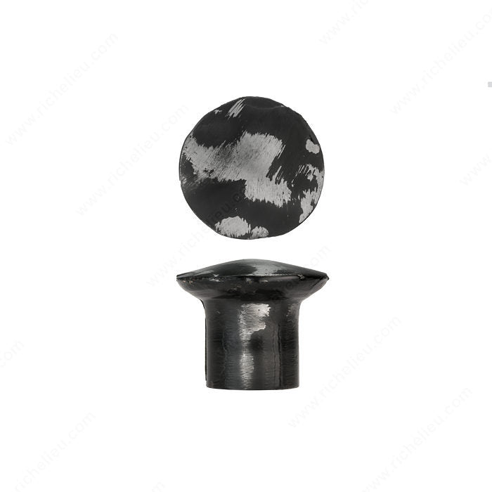 Richelieu 806031903 Traditional Forged Iron Knob - 8060