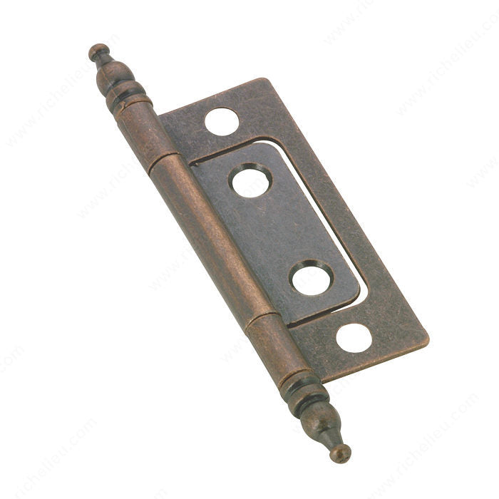 Richelieu BP2064AE Classic Metal Bifold Hinge - 2064, Antique English, AE
