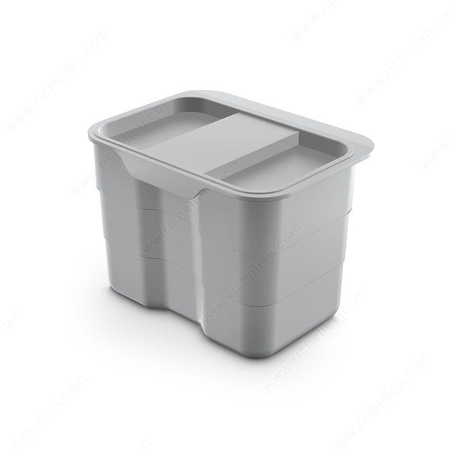 Richelieu 518890100 Bio Compost Bin, Silver Gray