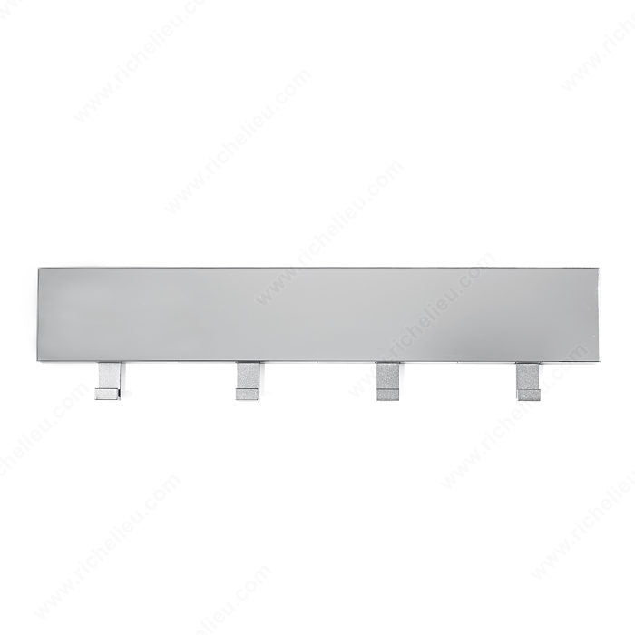 Richelieu 283512910 Modern Acrylic Mirrored Hook - 283