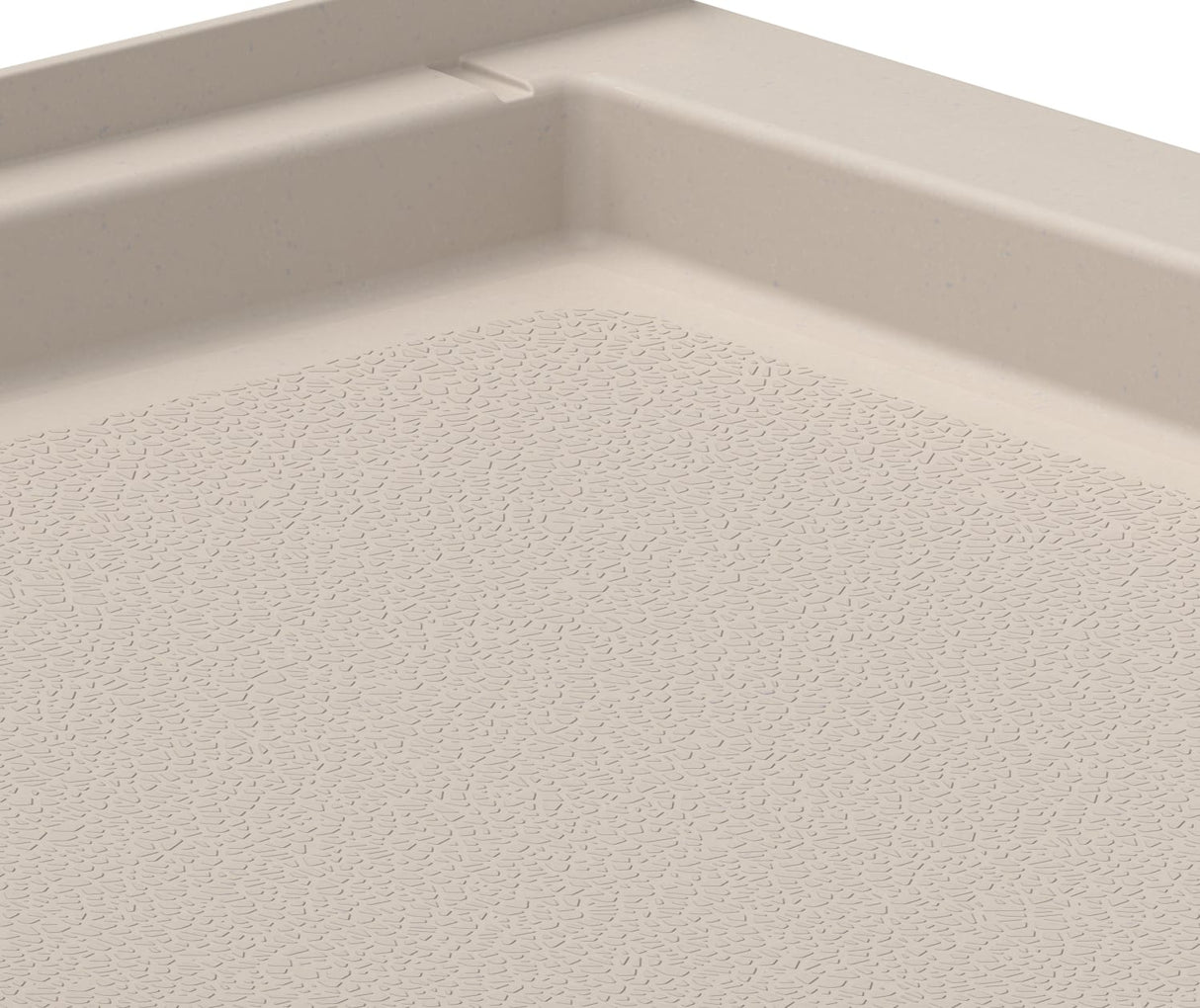 Swanstone SS-3460 34 x 60 Swanstone Alcove Shower Pan with Center Drain in Tahiti White SF03460MD.011