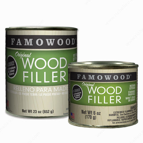 Famowood WP21134 Original Wood Filler, 23 oz, Red Oak