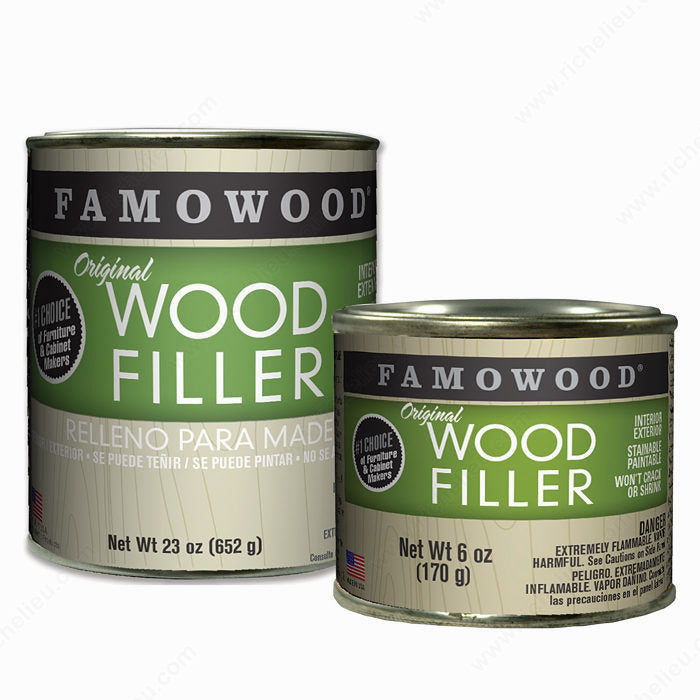Famowood WP21124 Original Wood Filler, 23 oz, Maple