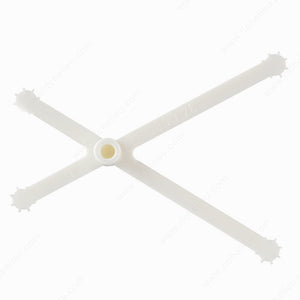 Richelieu 34068030 X-Form Retainer for Various Shelf Thicknesses