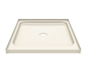 MAAX 145021-000-002-583 SPL 3232 AFR AcrylX Alcove Shower Base with Center Drain in White