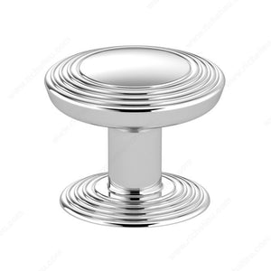 Richelieu BP707040140 Transitional Metal Knob - 7070, Chrome, 1 9/16 in