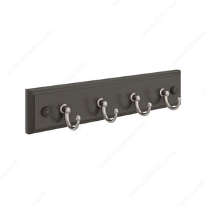 Richelieu 35121 Utility Key Hook - 35, Chrome / White, White