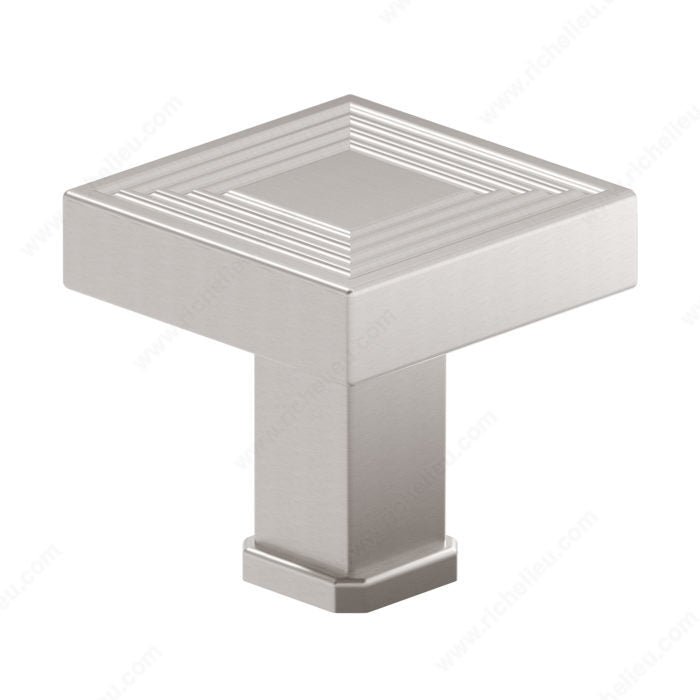 Richelieu BP87883535195 Transitional Metal Knob - 87883, Brushed Nickel