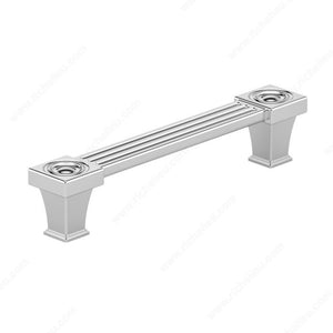 Richelieu BP8822128140 Transitional Metal Pull - 8822, Chrome, 5 1/32 in, 5 31/32 in