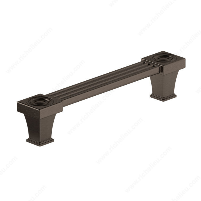 Richelieu BP8822128HBRZ Transitional Metal Pull - 8822, Honey Bronze, 5 1/32 in, 5 31/32 in